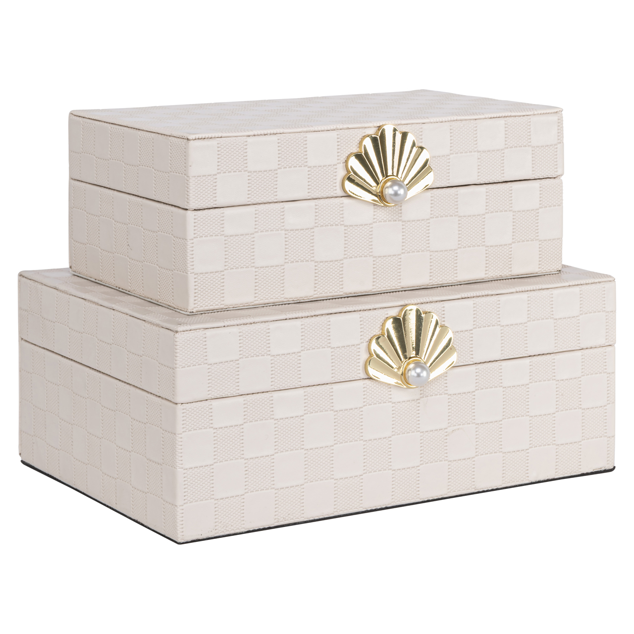 Richmond Interiors Opbergdoos Bless ivory large