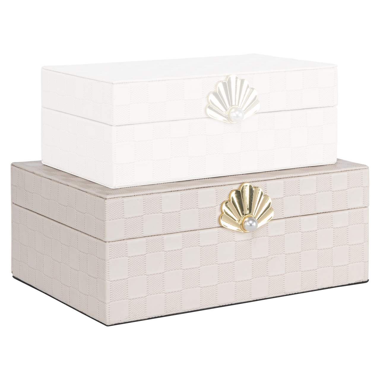 Richmond Interiors Opbergdoos Bless ivory large