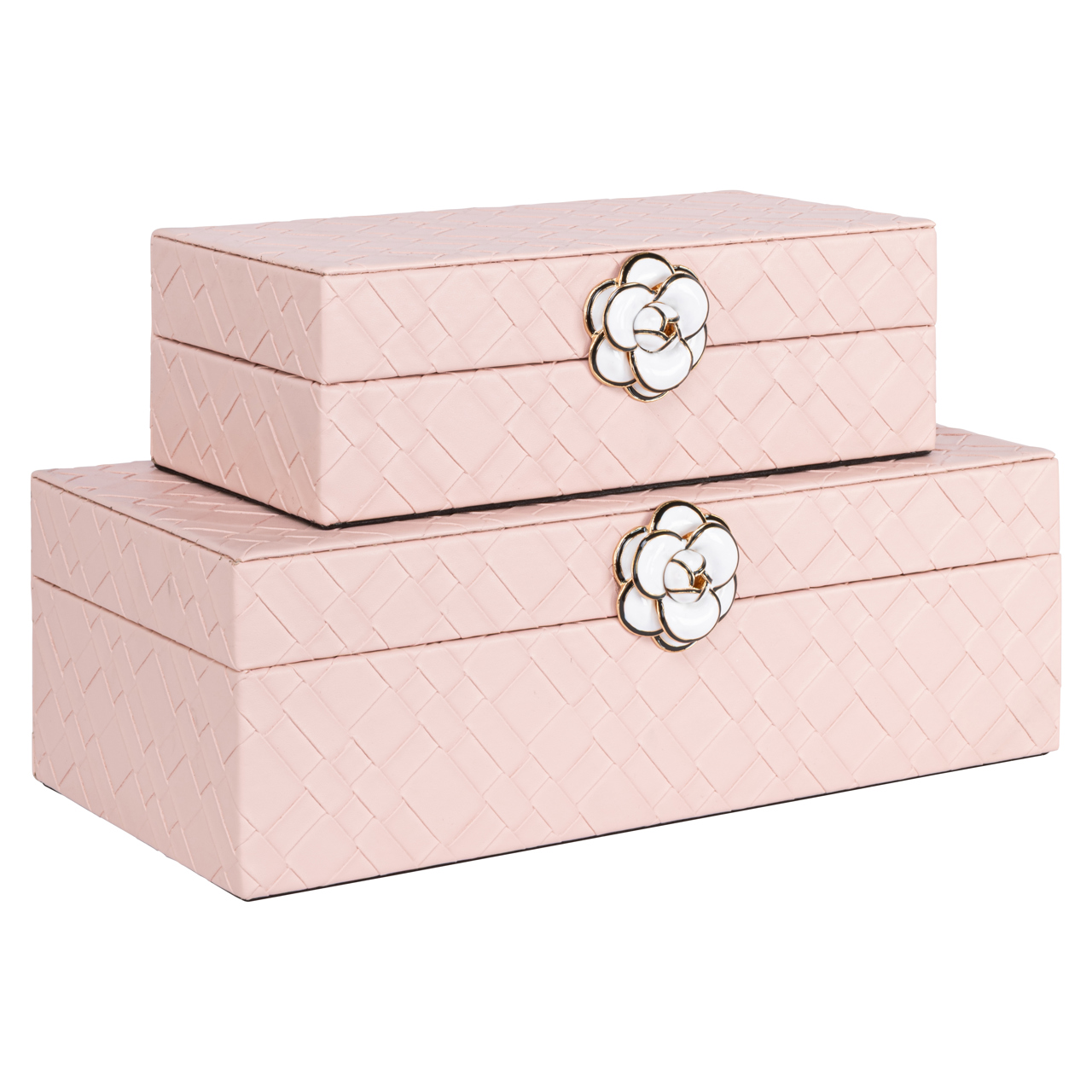 Richmond Interiors Opbergdoos Lotte pink large