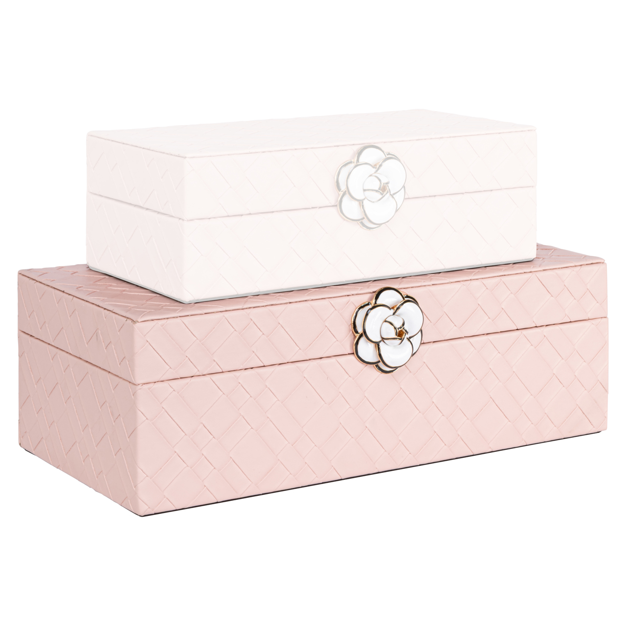 Richmond Interiors Opbergdoos Lotte pink large