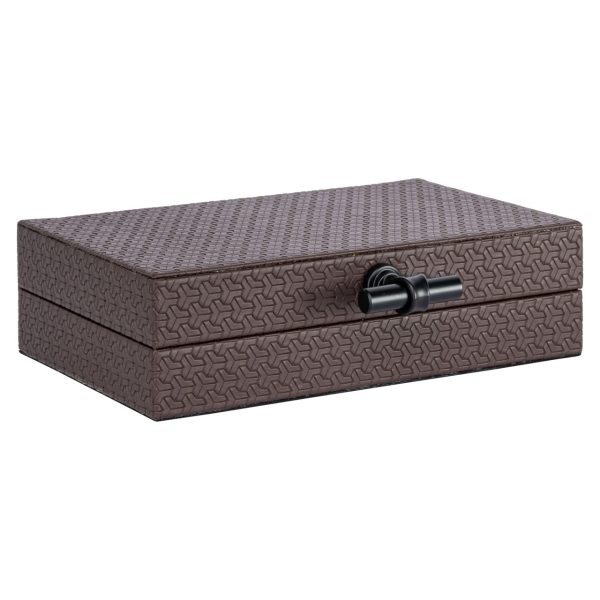Richmond Interiors Opbergdoos Billie dark brown small