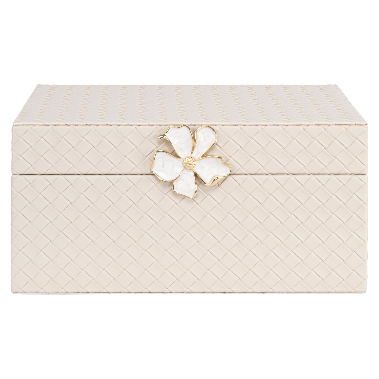 Richmond Interiors Opbergdoos Lillie ivory large