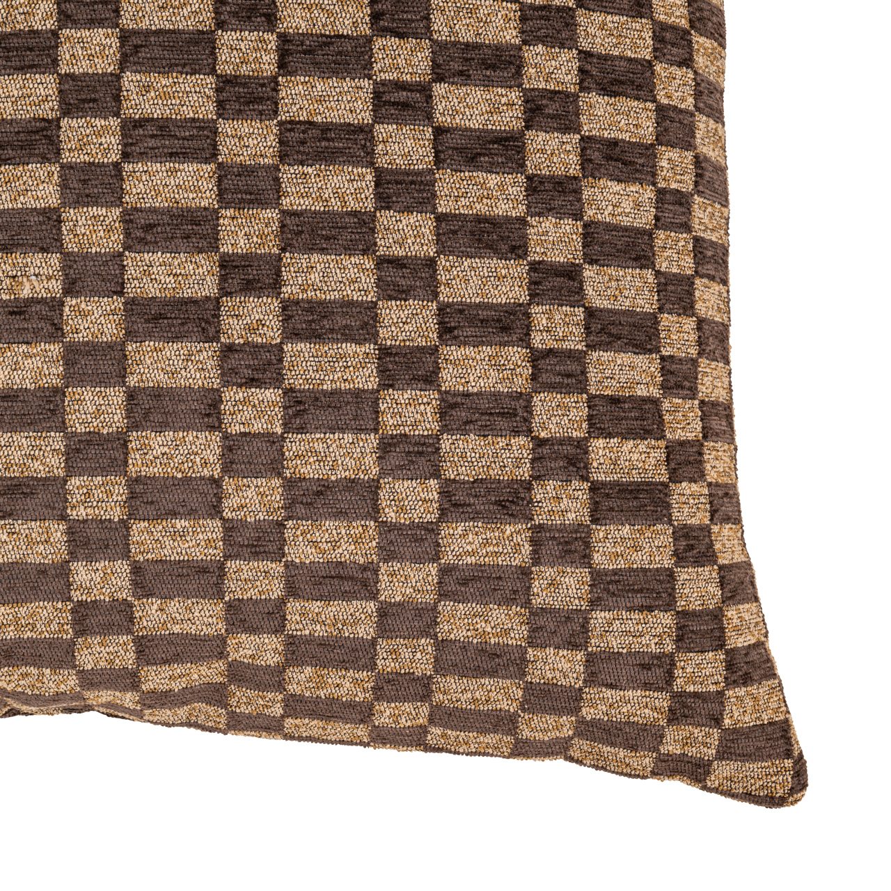 Richmond Interiors Kussen Remi brown rectilinear