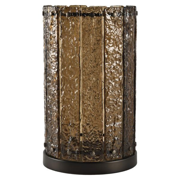 Richmond Interiors Windlicht Nuri brown large