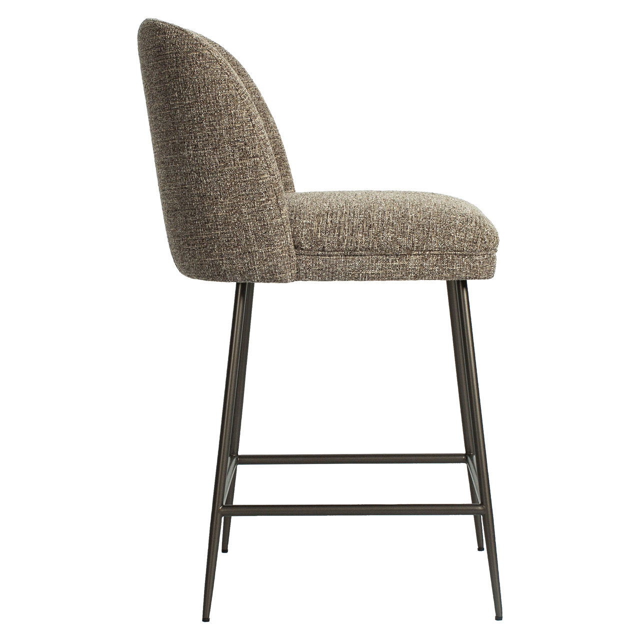 Richmond Interiors Counterstoel Pullitzer brown tweed
