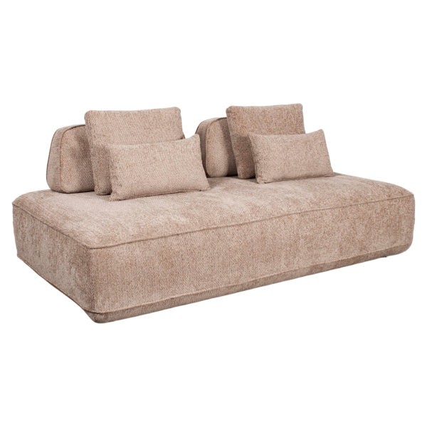 Richmond Interiors Bank Tudor mocca boldweave 2,5-seater movable backrest