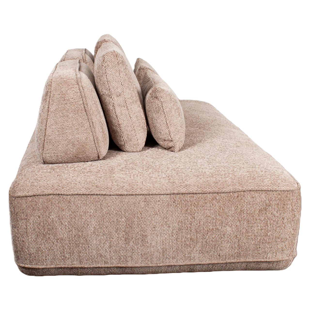 Richmond Interiors Bank Tudor mocca boldweave 2,5-seater movable backrest