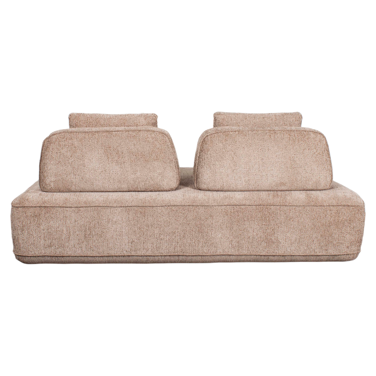 Richmond Interiors Bank Tudor mocca boldweave 2,5-seater movable backrest