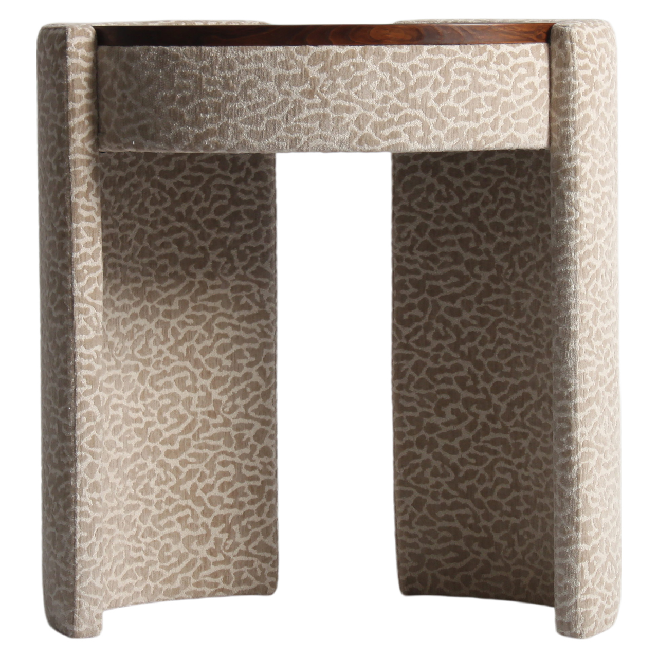 Richmond Interiors Bureau Roxenne beige leopard dressing table