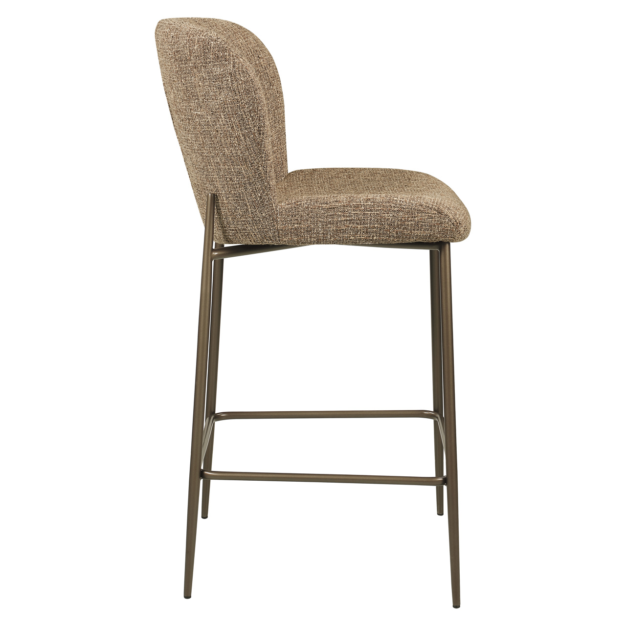Richmond Interiors Counterstoel Odarby brown tweed fire retardant