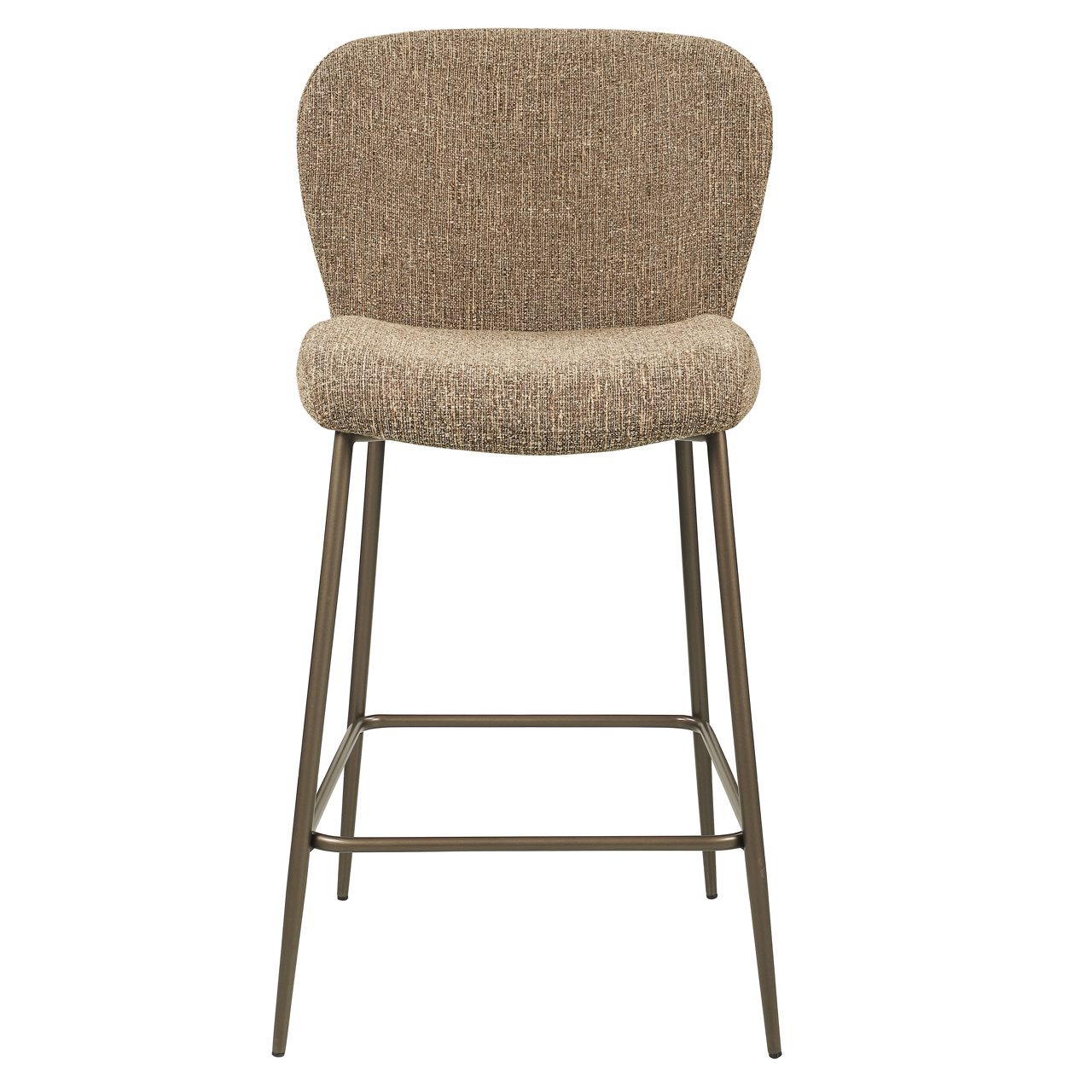 Richmond Interiors Counterstoel Odarby brown tweed fire retardant