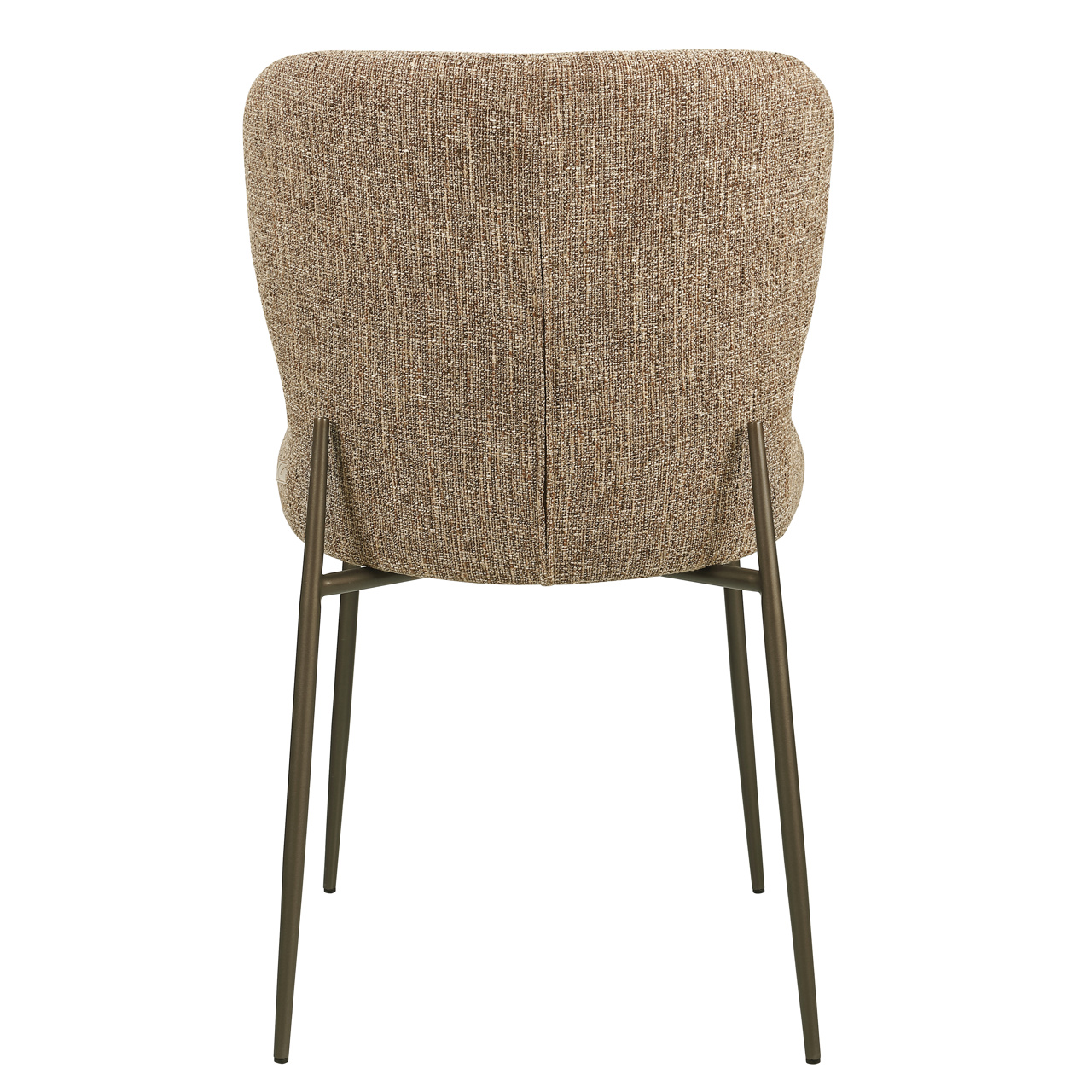 Richmond Interiors Eetkamerstoel Odarby brown tweed fire retardant (Set of 2)