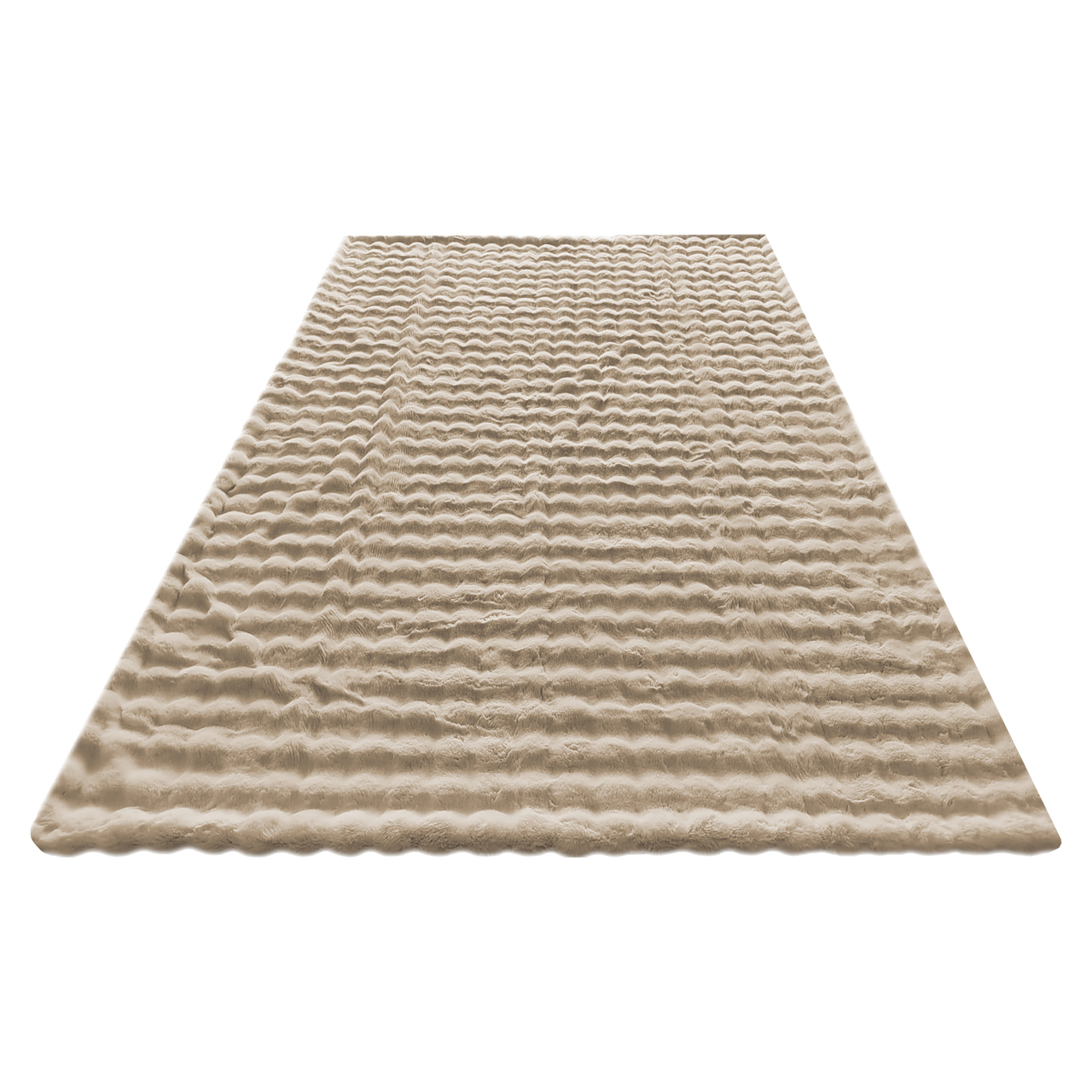 Richmond Interiors Plaid Nordic Plush beige 150x200