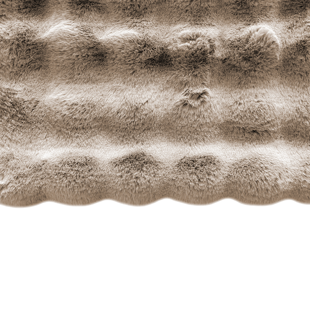 Richmond Interiors Plaid Nordic Plush beige 150x200