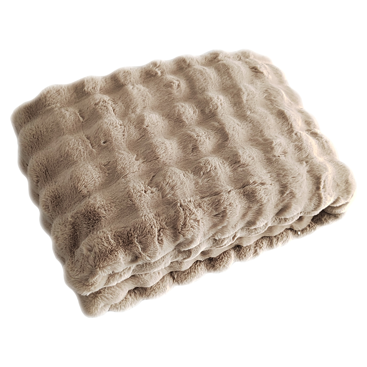 Richmond Interiors Plaid Nordic Plush beige 150x200