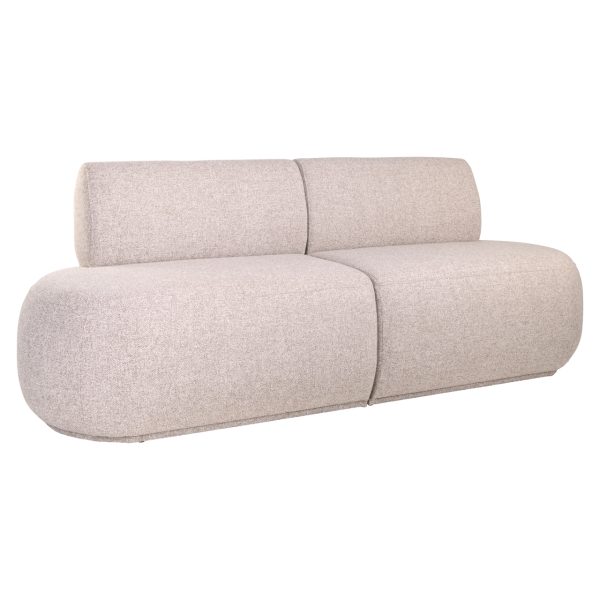 Richmond Interiors Eetkamer bank Sorrobon cayenne brown straight (Set of 2)