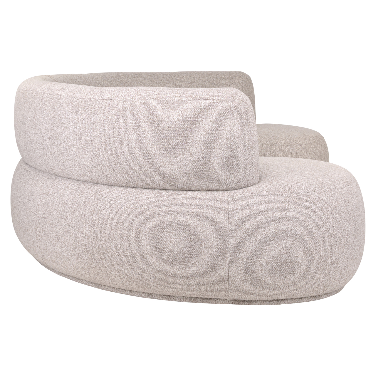 Richmond Interiors Eetkamer bank Sorrobon cayenne brown round (Set of 2)