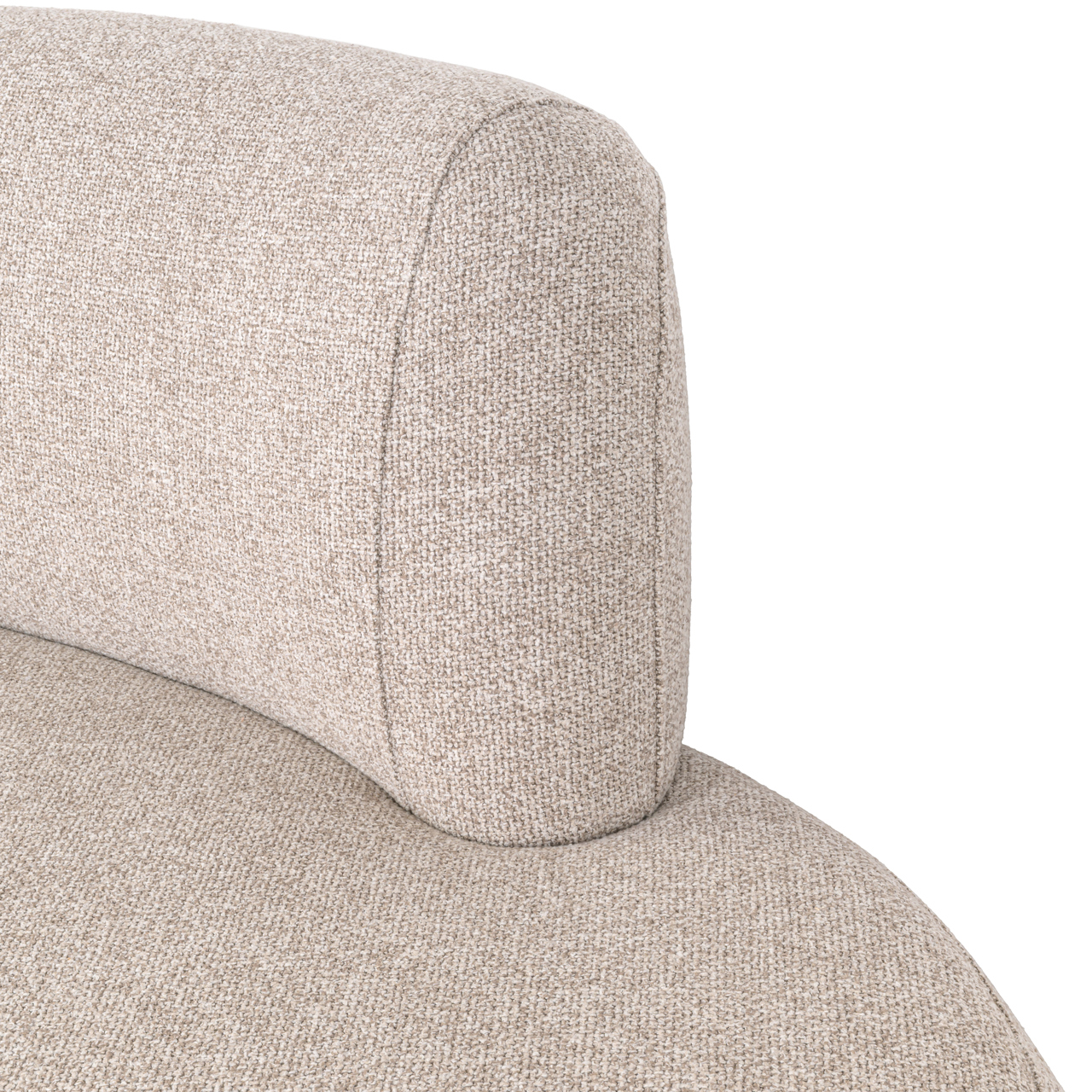 Richmond Interiors Eetkamer bank Sorrobon cayenne brown round (Set of 2)