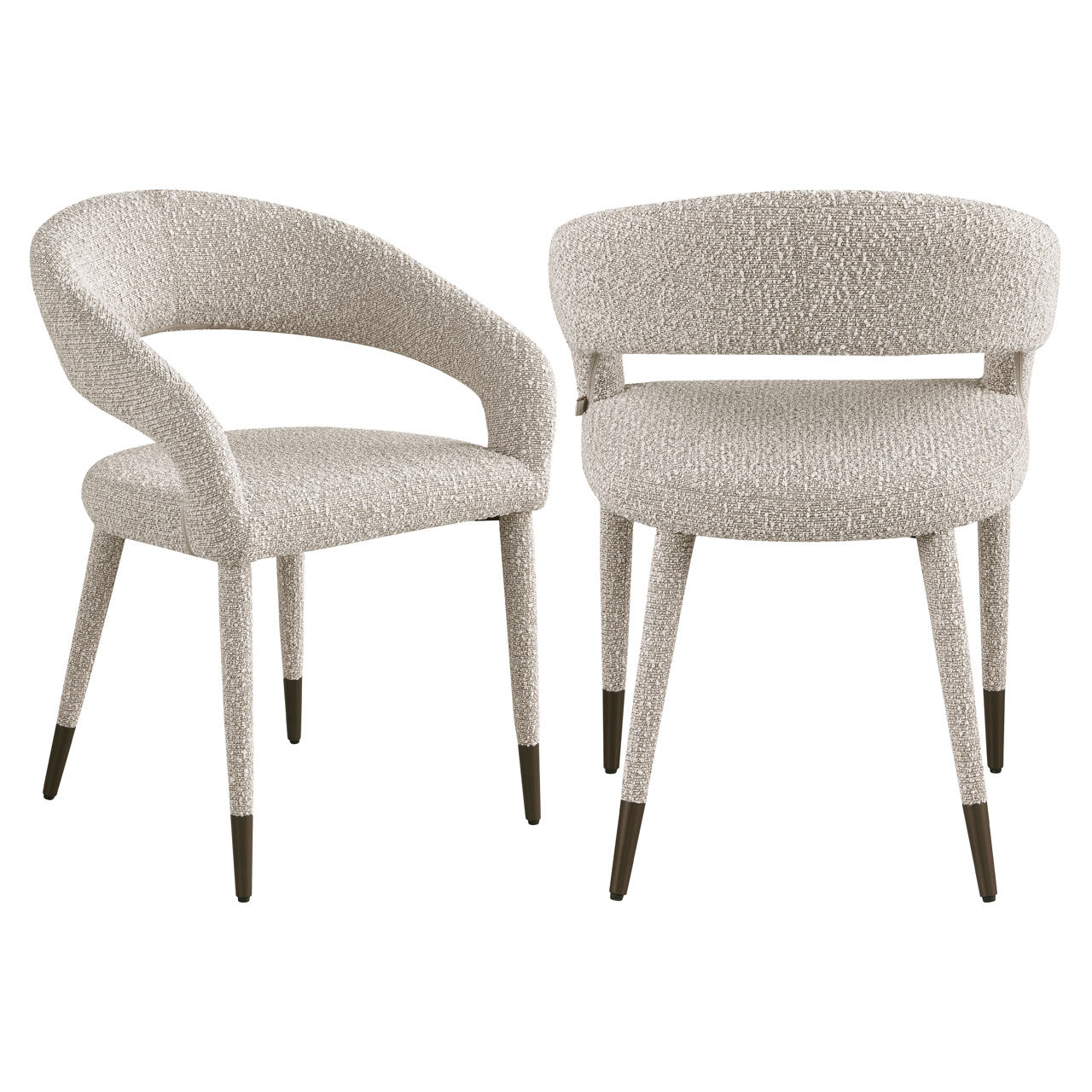 Richmond Interiors Eetkamerstoel Gia natural chunky