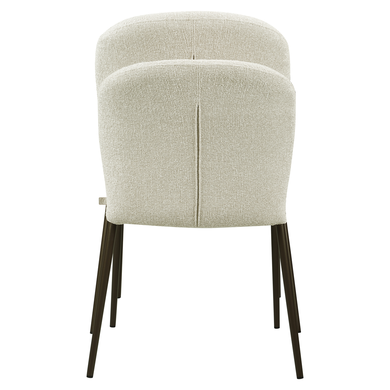 Richmond Interiors Eetkamerstoel Stacker biscotti fire retardant (Set of 2)
