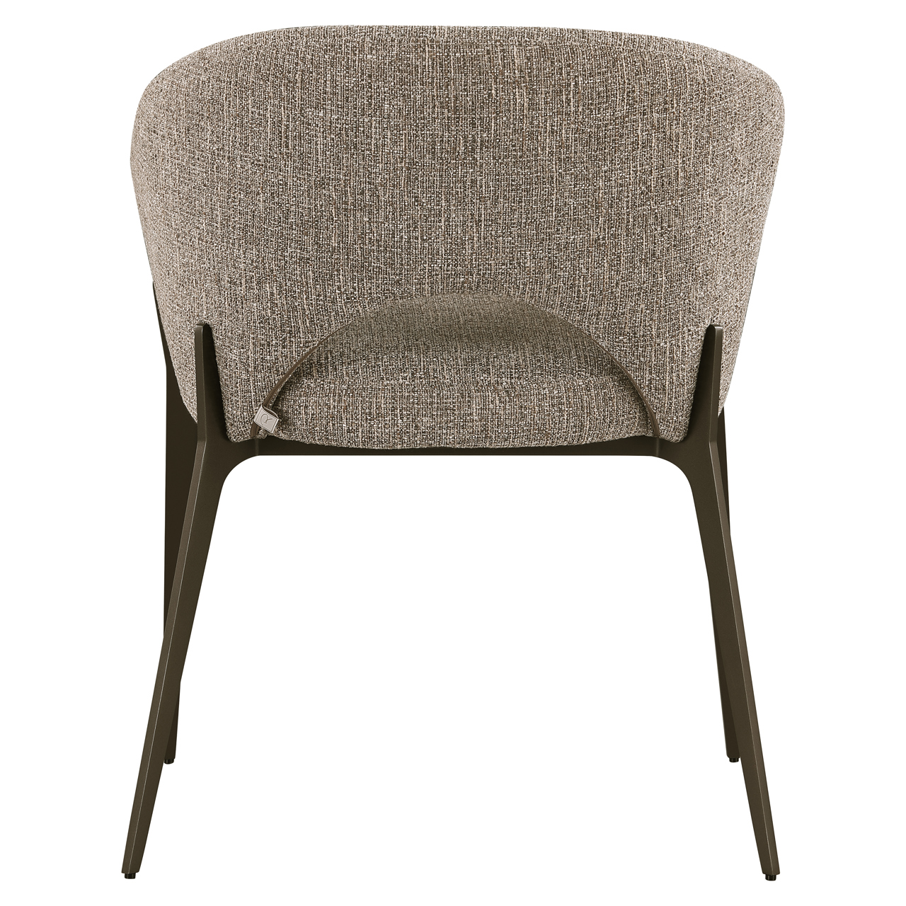 Richmond Interiors Eetkamerstoel Kenzi brown tweed