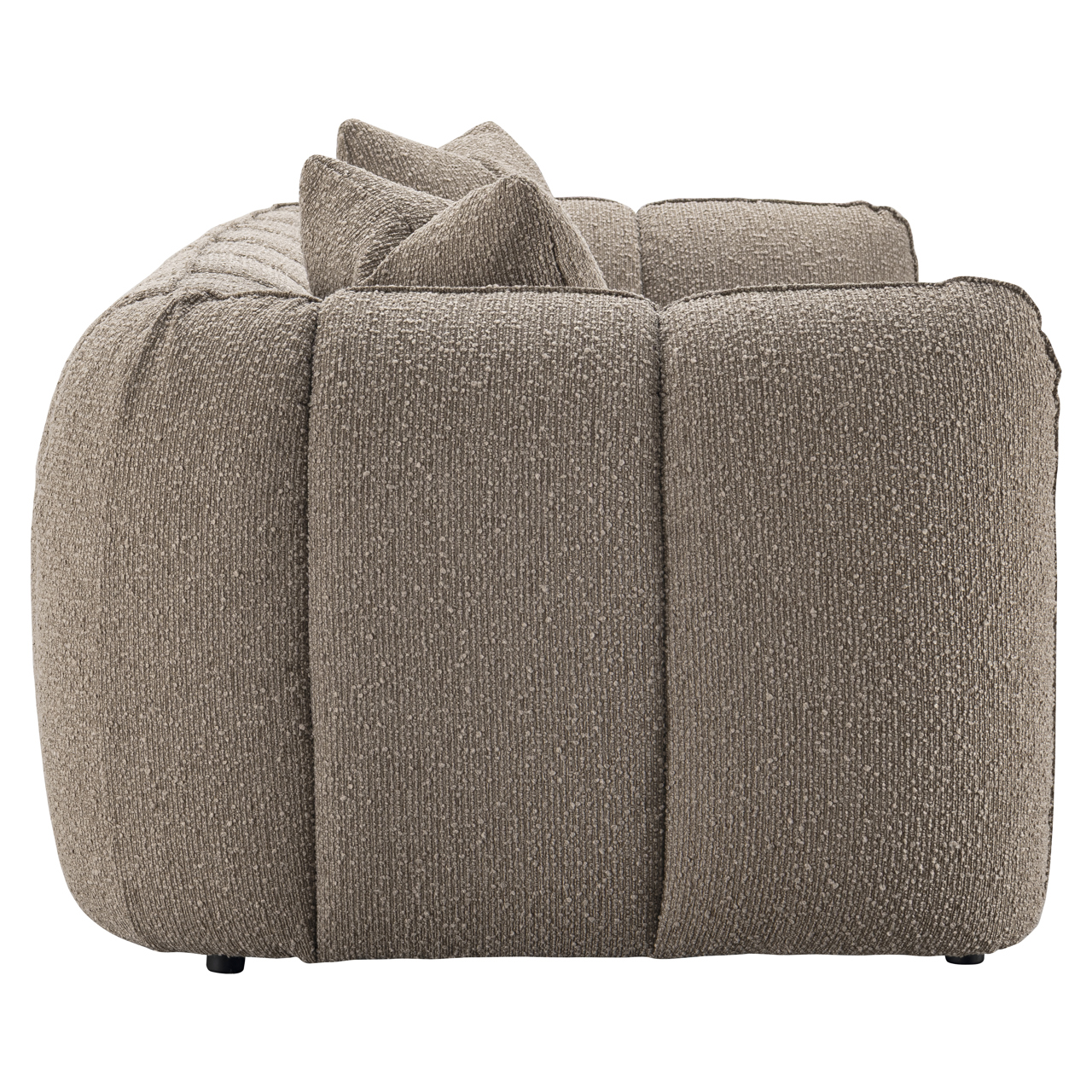 Richmond Interiors Bank Hogan mocca chunky 3-seater fire retardant