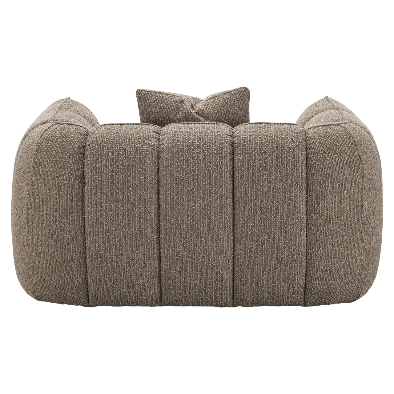 Richmond Interiors Lounge stoel Hogan mocca chunky fire retardant