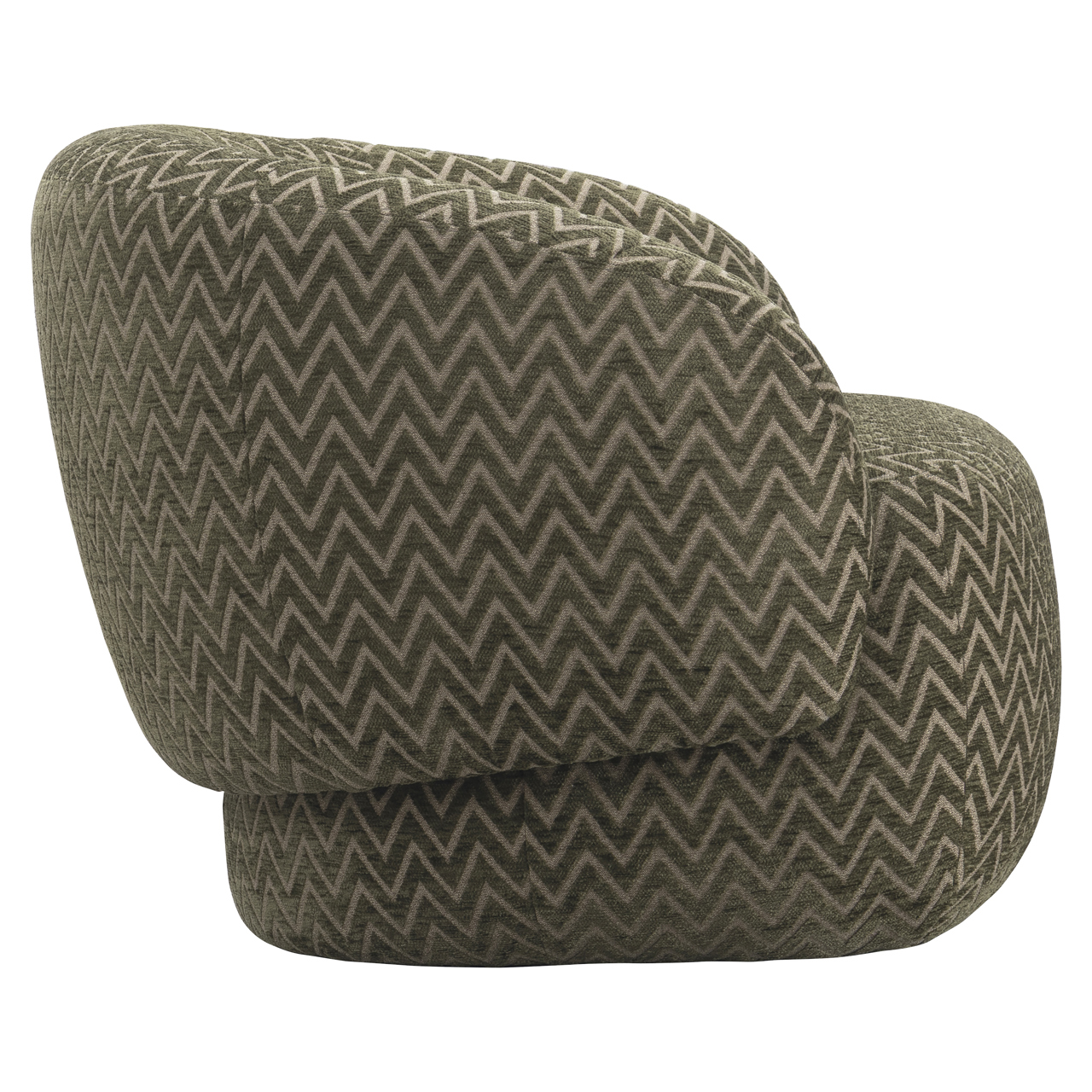Richmond Interiors Lounge stoel Milano moss chevron