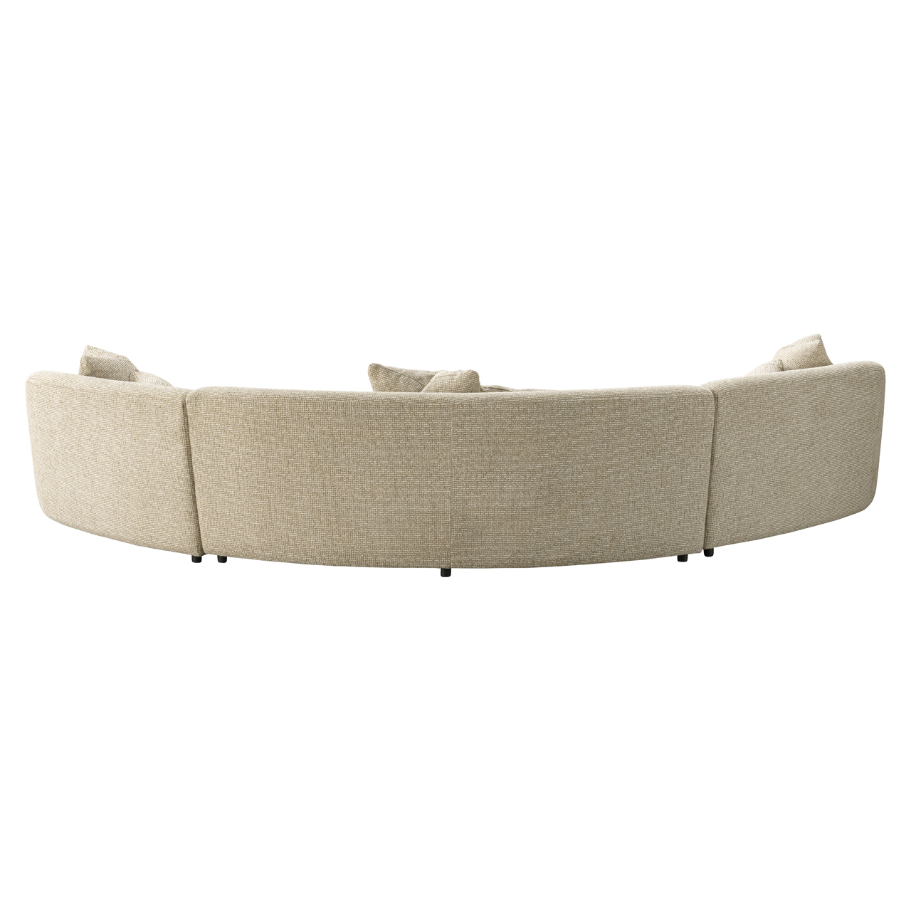 Richmond Interiors Bank Morena cream blockweave