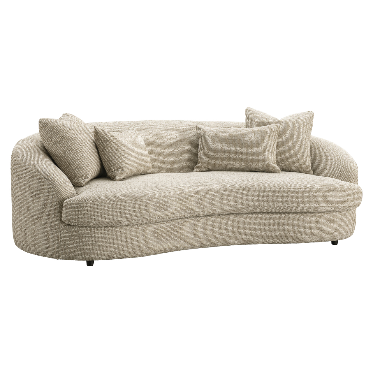 Richmond Interiors Bank Morena cream blockweave