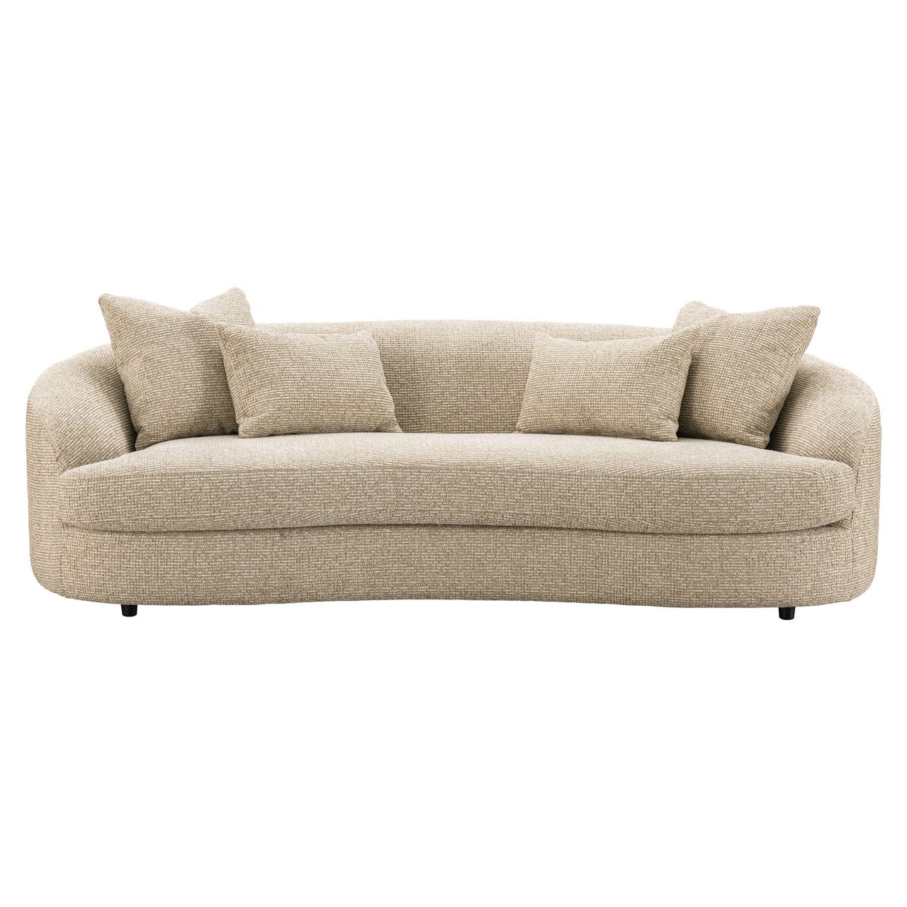 Richmond Interiors Bank Morena cream blockweave