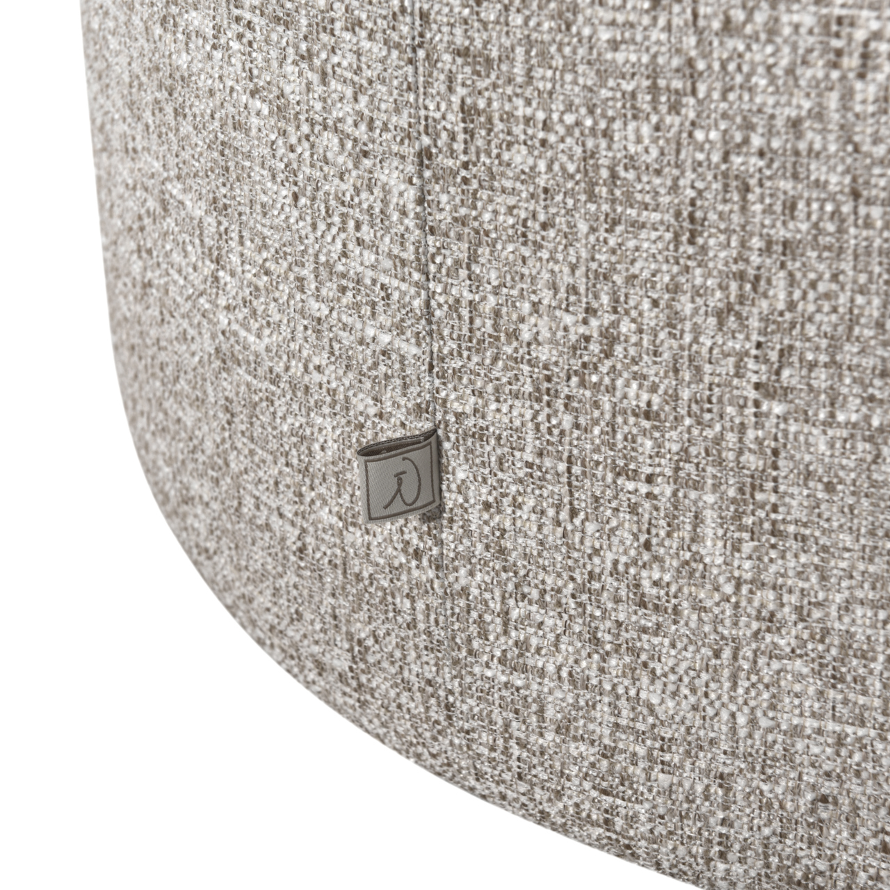 Richmond Interiors Lounge stoel Talley cream tweed swivel