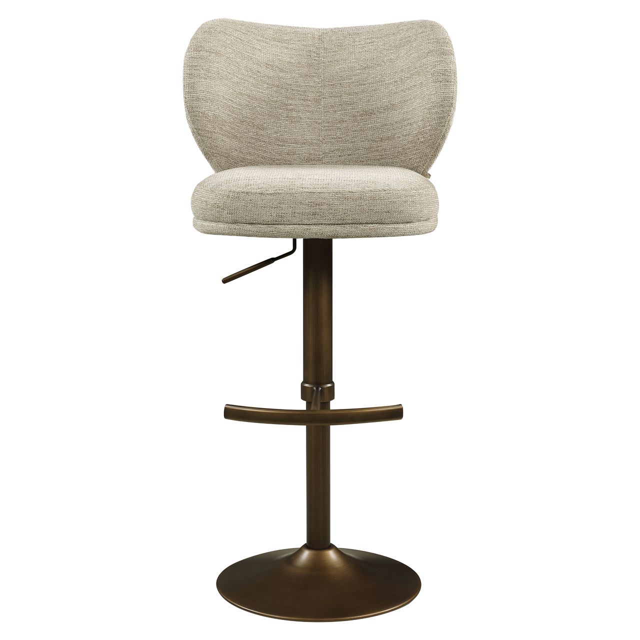 Richmond Interiors Barstoel Amely natural softweave swivel