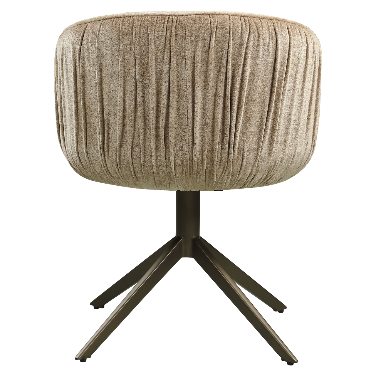 Richmond Interiors Eetkamerstoel Cassi sand soft swivel
