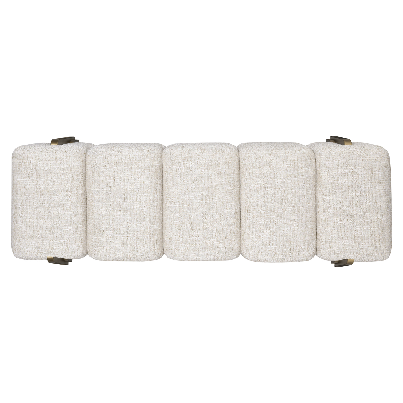Richmond Interiors Bank Caleo cream tweed