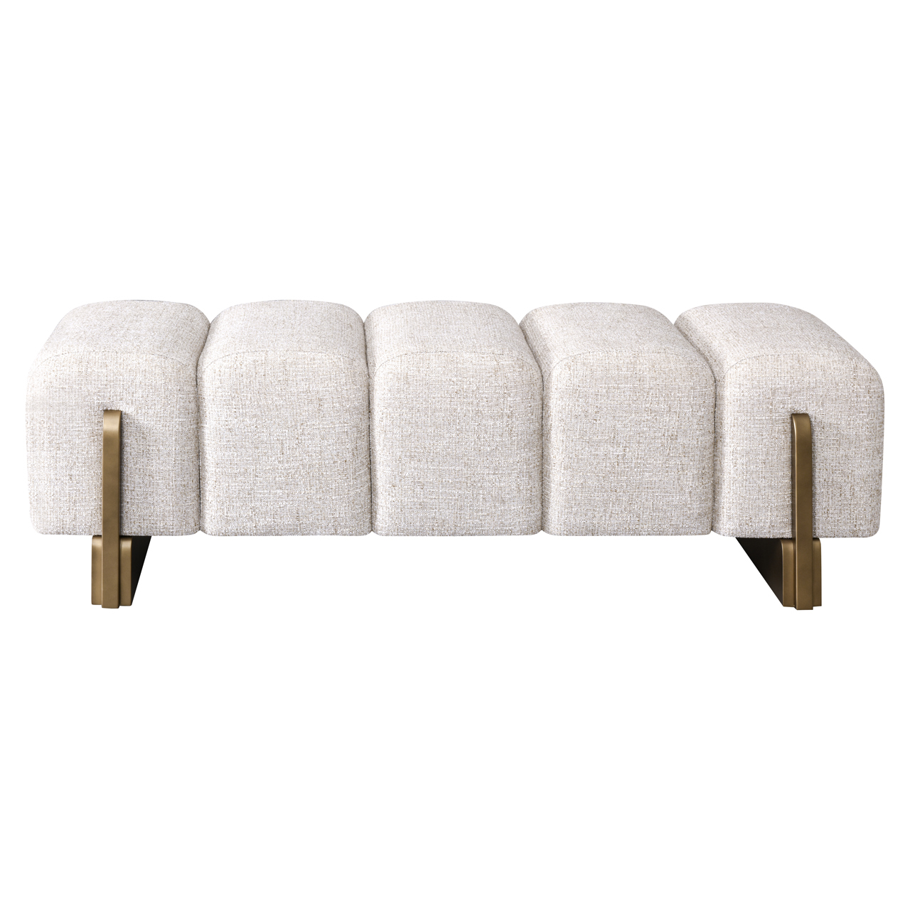 Richmond Interiors Bank Caleo cream tweed