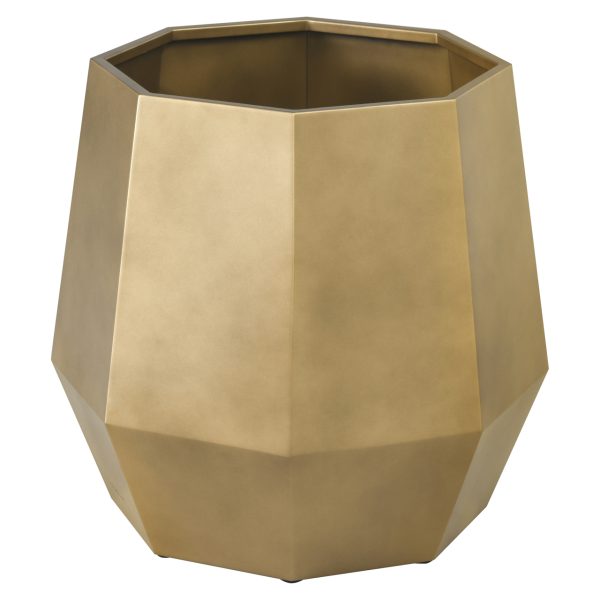 Richmond Interiors Plantenbak Axis bronze gold medium