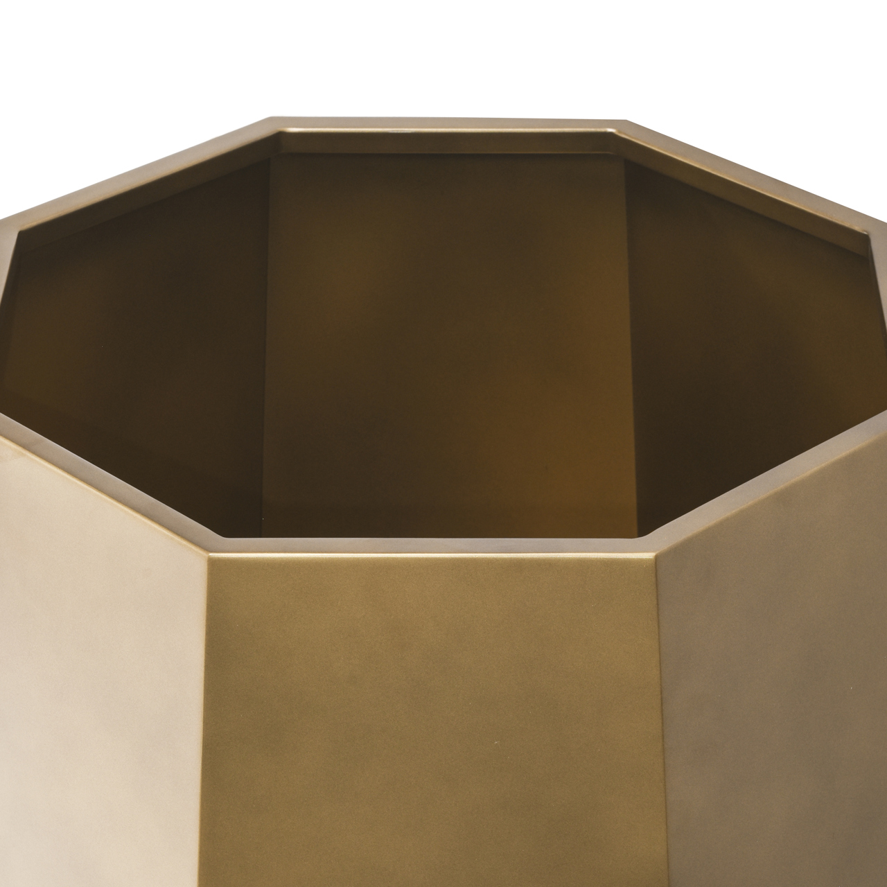 Richmond Interiors Plantenbak Axis bronze gold medium