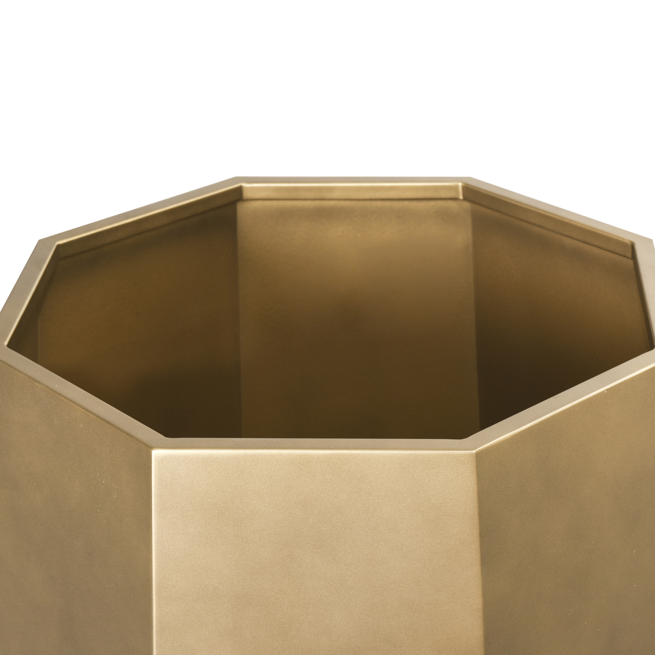 Richmond Interiors Plantenbak Axis bronze gold large