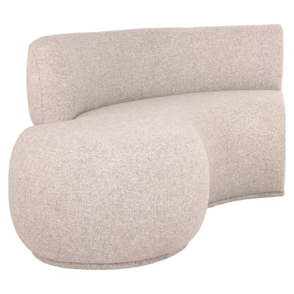 Richmond Interiors Eetkamer bank Sorrobon customized open end left round