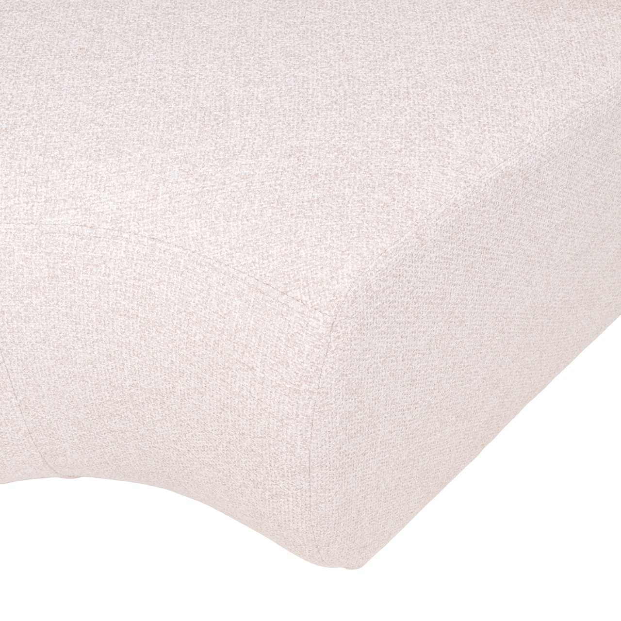 Richmond Interiors Eetkamer bank Sorrobon cayenne ecru round - fully upholstered