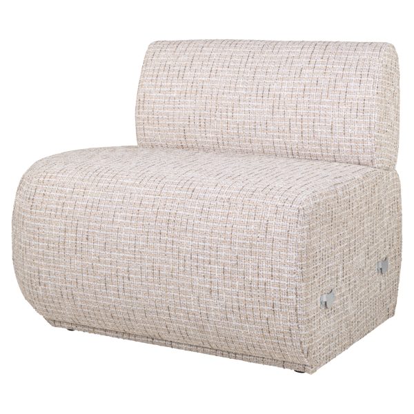 Richmond Interiors Eetkamer bank Sorrobon trendy cream open end left straight