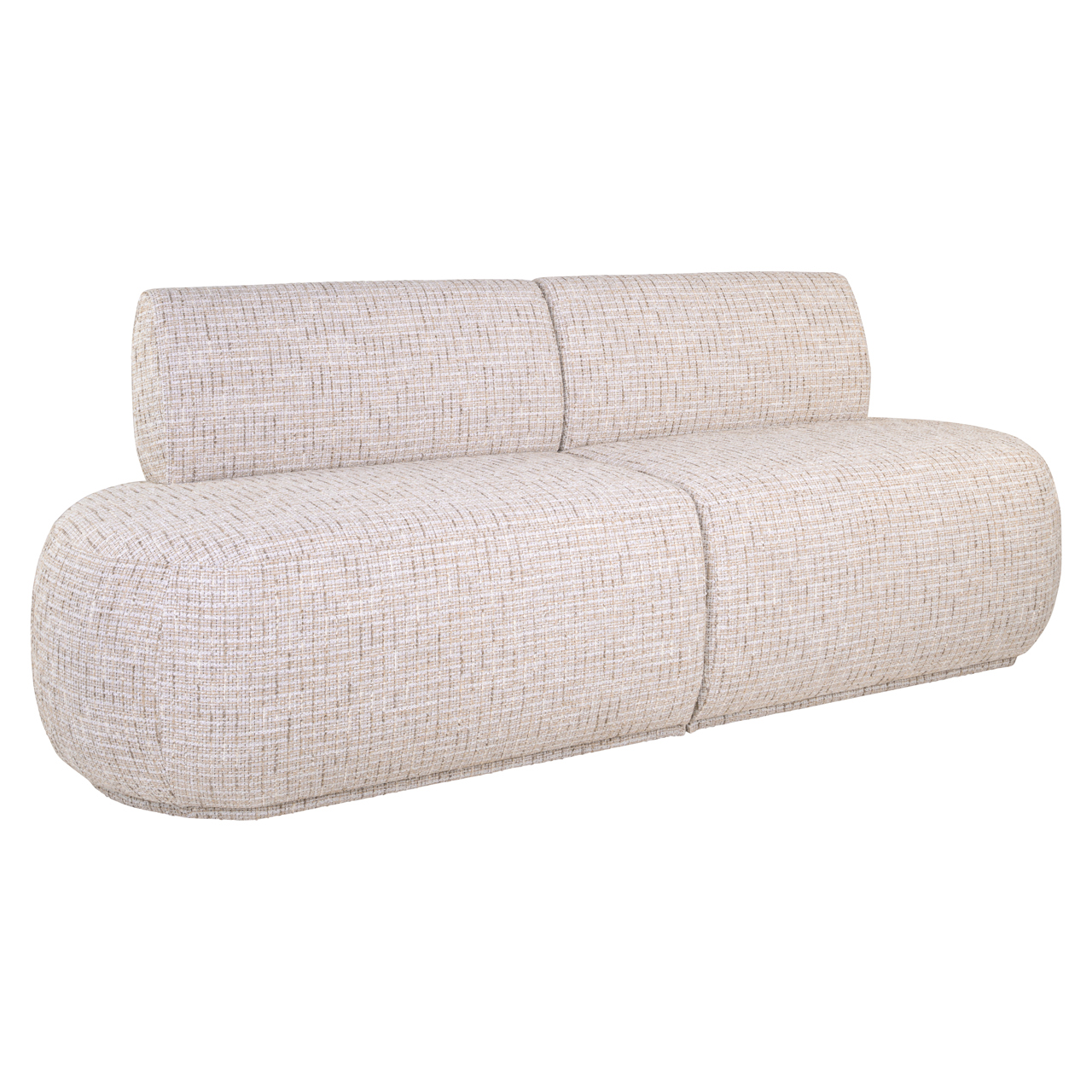 Richmond Interiors Eetkamer bank Sorrobon trendy cream open end left straight