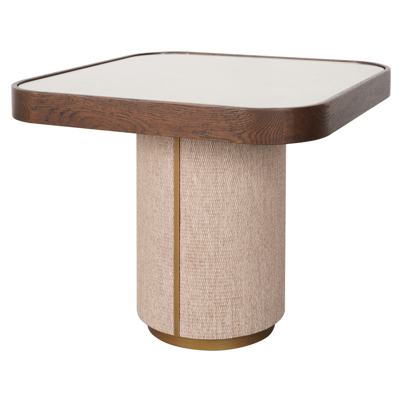Richmond Interiors Bijzettafel Willox beige including glass