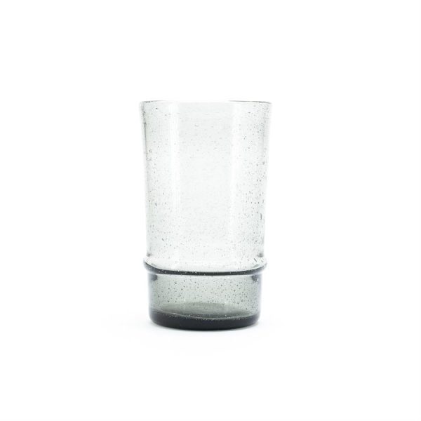 By-Boo Drinking glass Bubble large - grey
