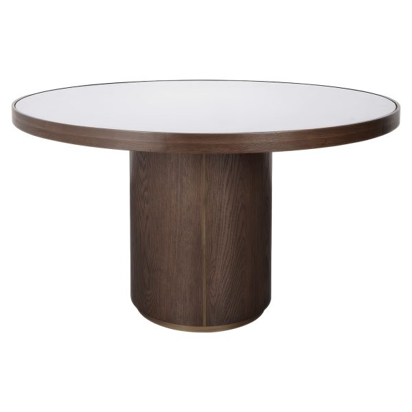 Richmond Interiors Eettafel Willox beige 130Ø including glass