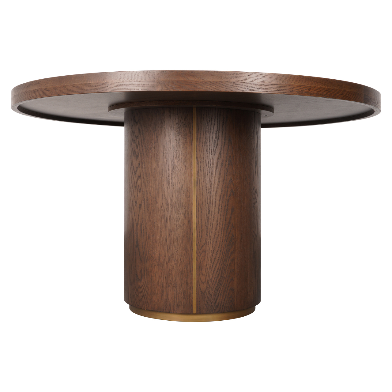 Richmond Interiors Eettafel Willox beige 130Ø including glass