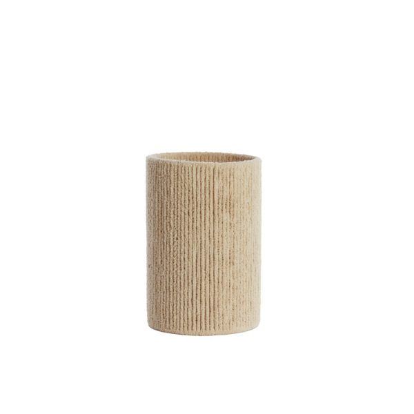 Light & Living Kap cilinder 20-20-30 cm MEDANA chenille crème