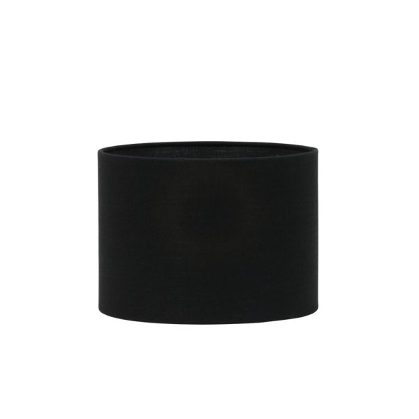 Light & Living Kap cilinder 25-25-18 cm LIVIGNO zwart