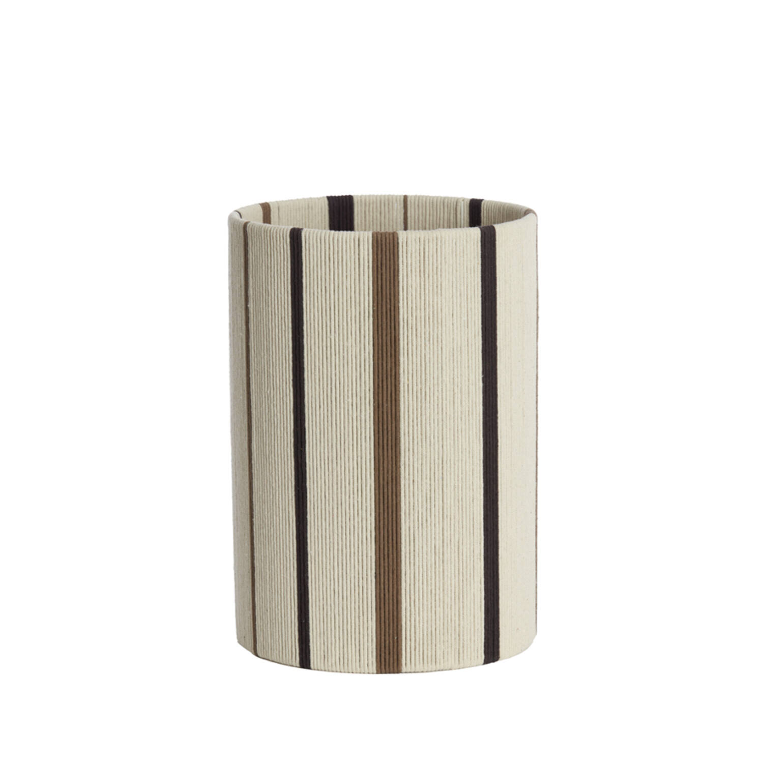 Light & Living Kap cilinder 25-25-36 cm MEDAN crème+bruin+donker bruin